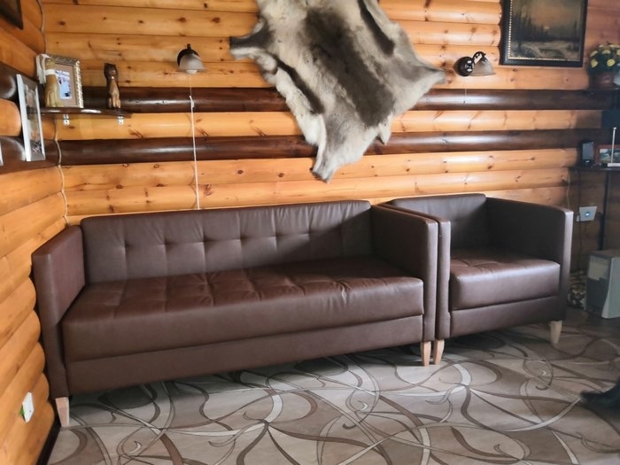 Прямой диван на заказ (модель №9)